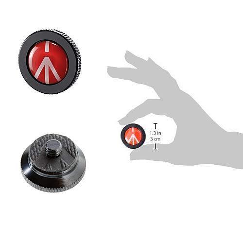 Manfrotto 5-Section Compact Action Aluminum Tripod, 3.31lbs Capacity, Black