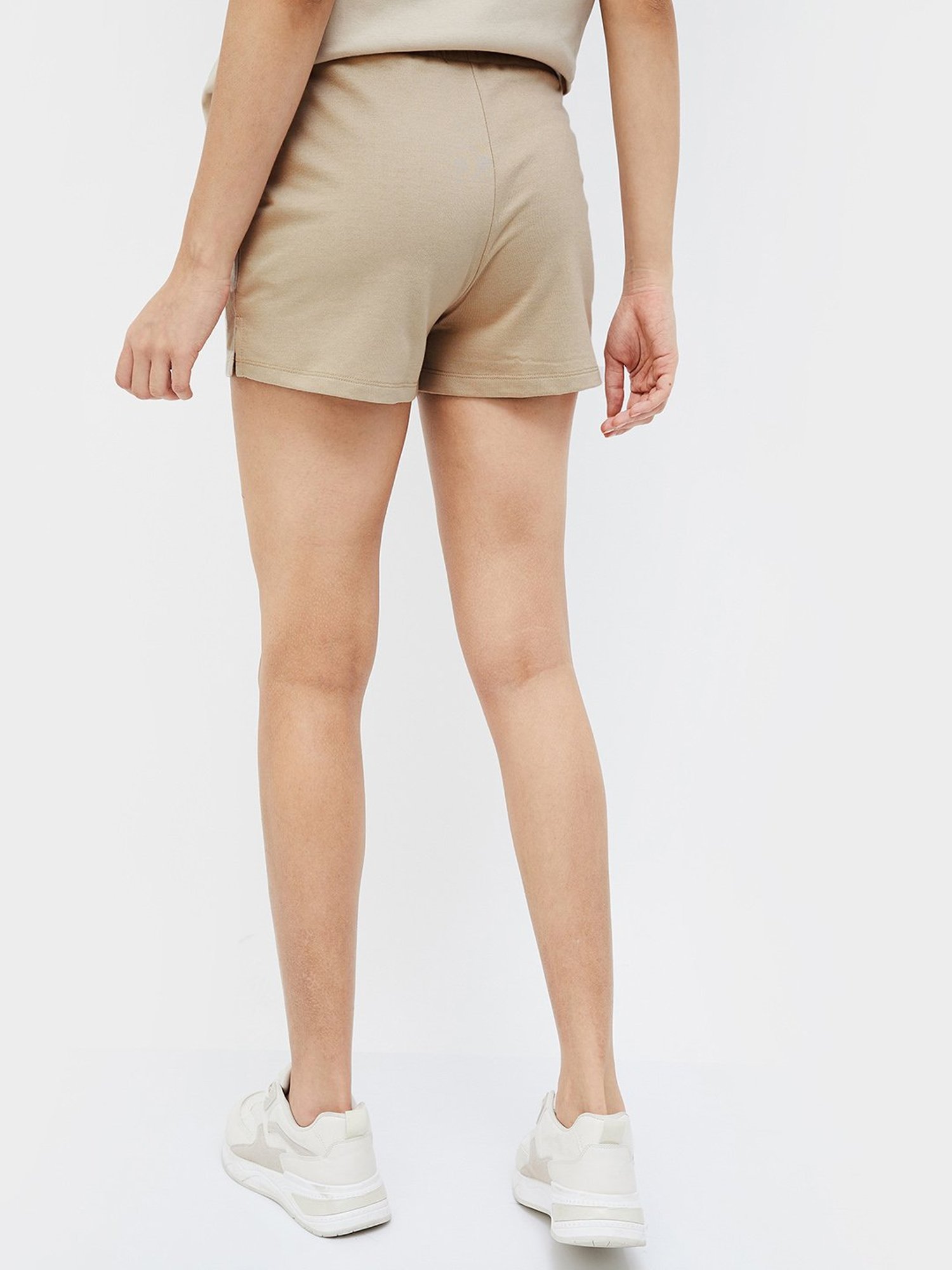 KAPPA Beige Regular Fit Shorts