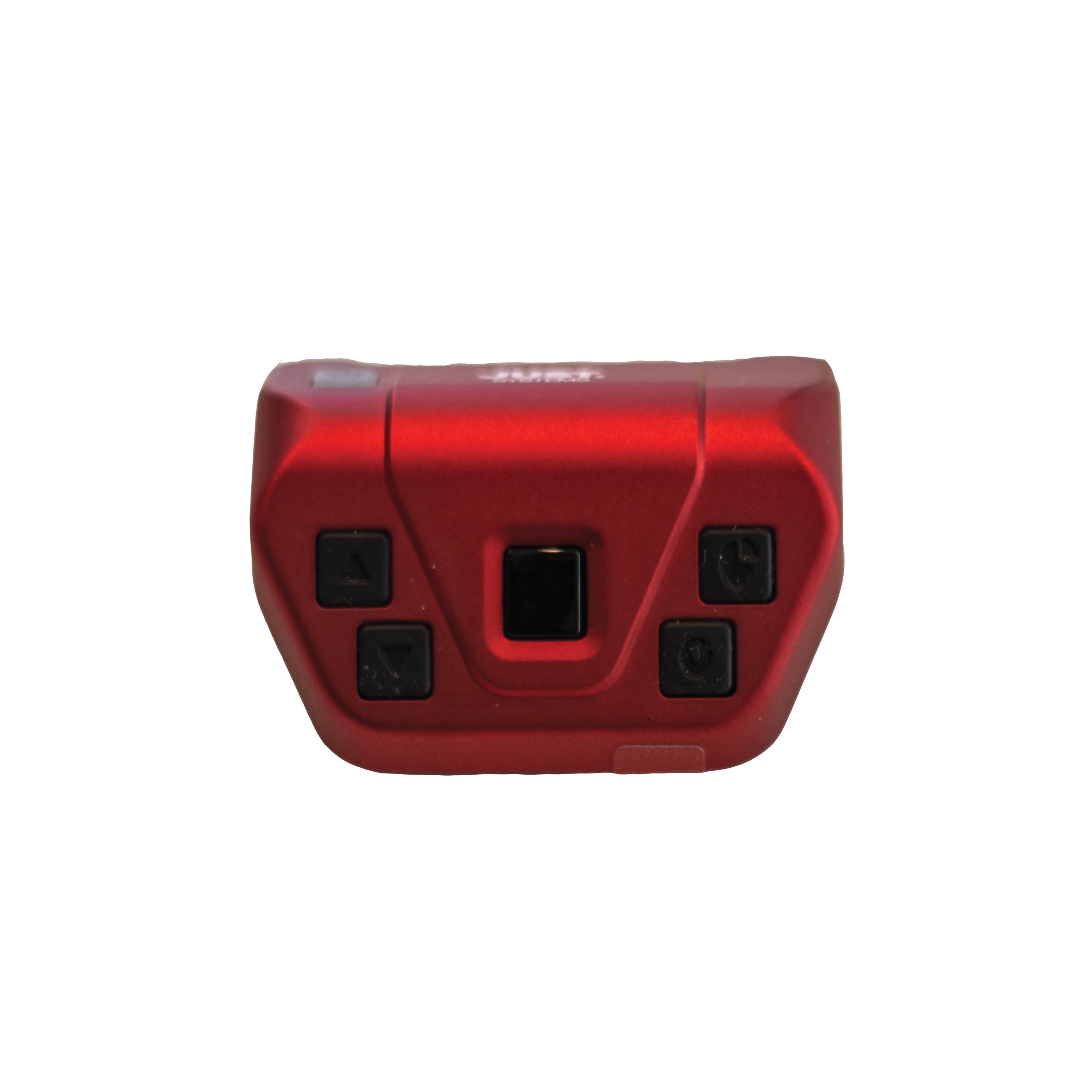 Wireless Wearable Finger Mouse - Compatible with Bluetooth 4.0, Rechargeable, Optical Sensing, Ergonomic Design for Smartphones, Laptops and Desktops (Red Pearl)