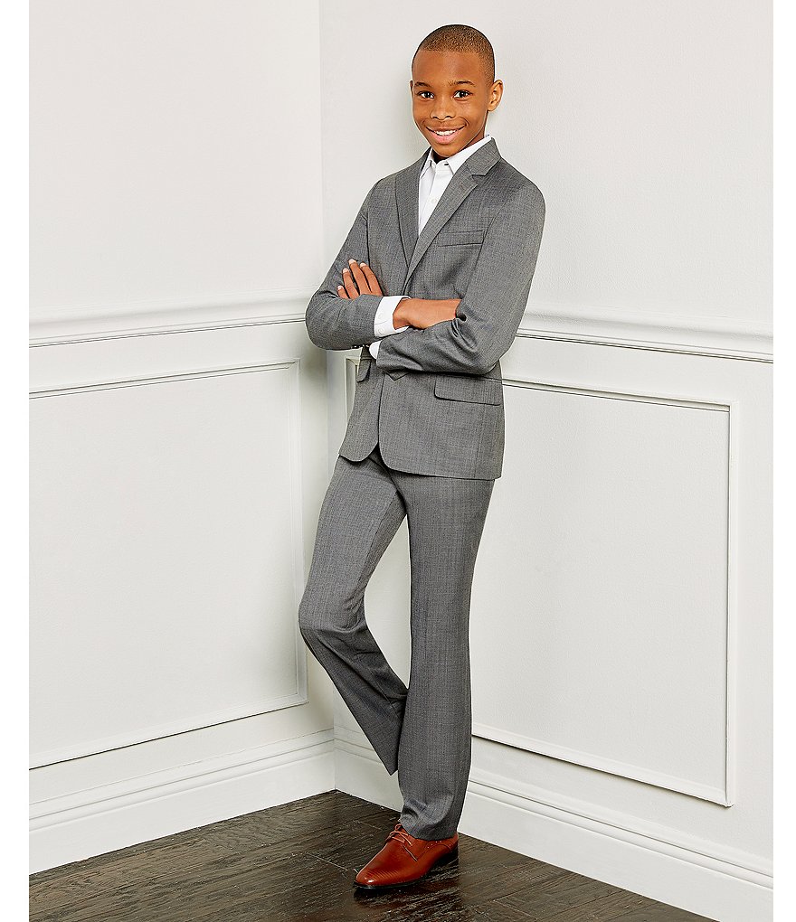 Class Club Big Boys 8-20 Husky Fit Twill Pants