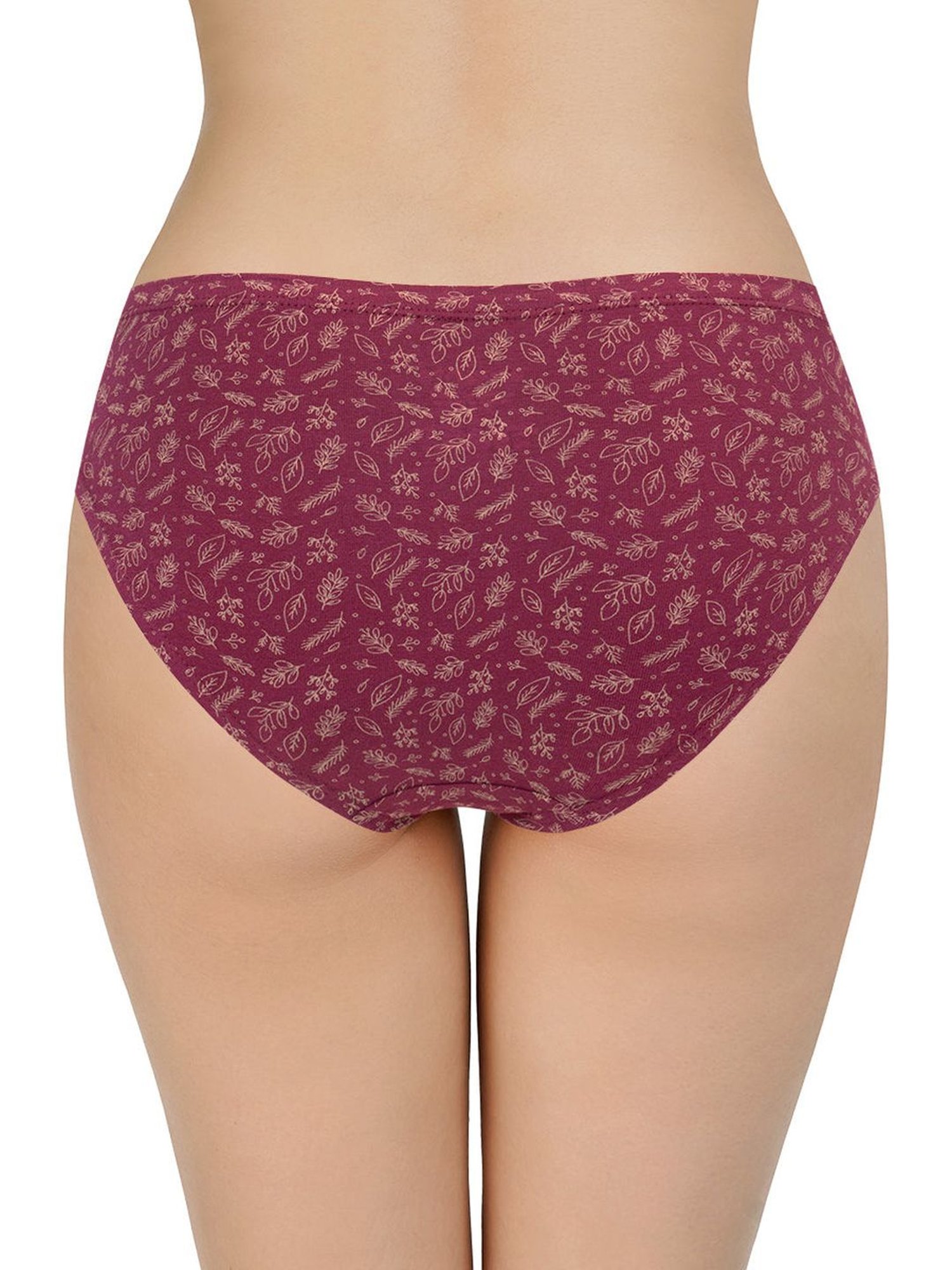 Lyra Assorted Color Cotton Printed Hipster Panties - Pack Of 4