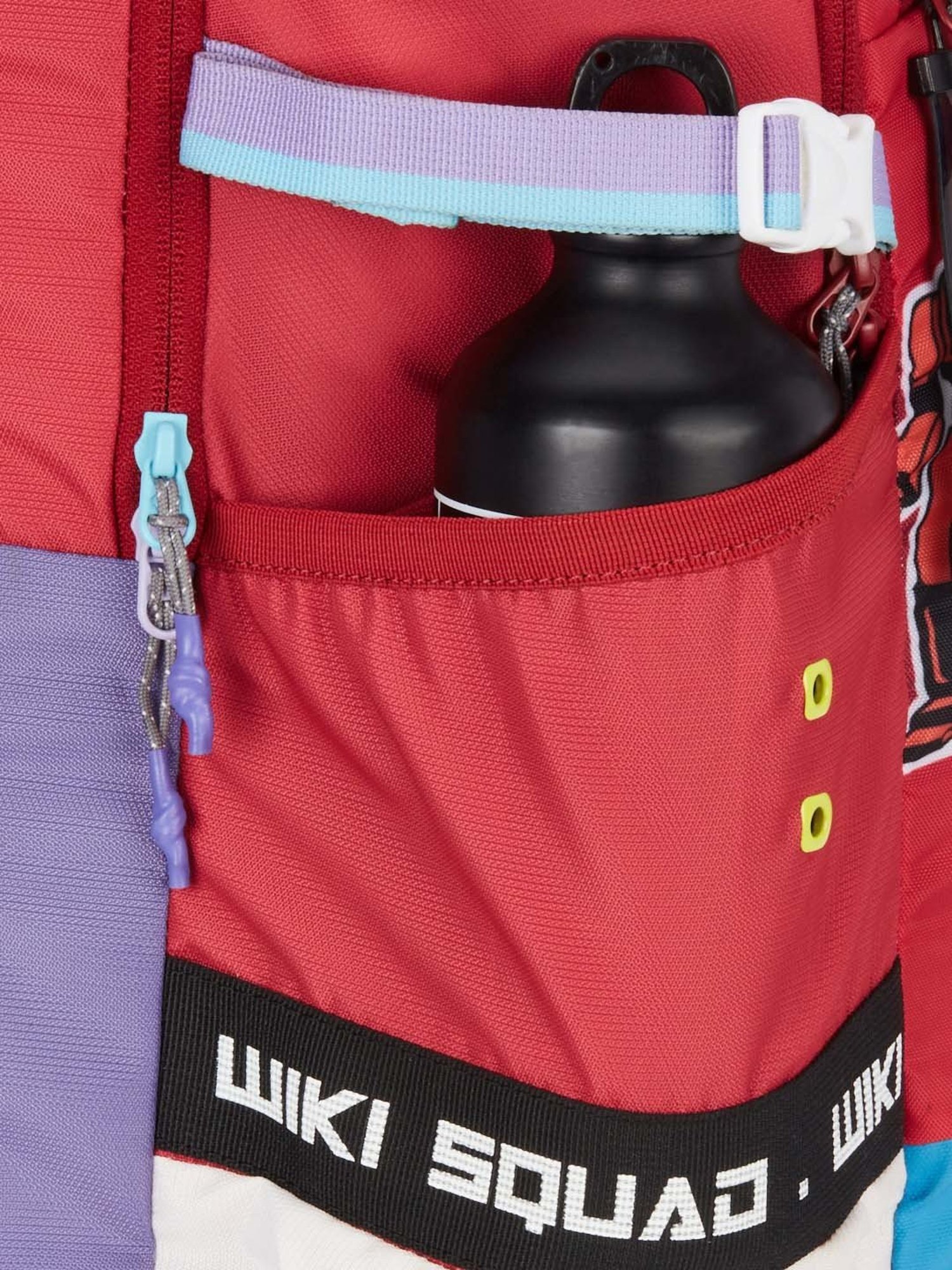 Wiki 30.5 Ltrs Red Medium Backpack