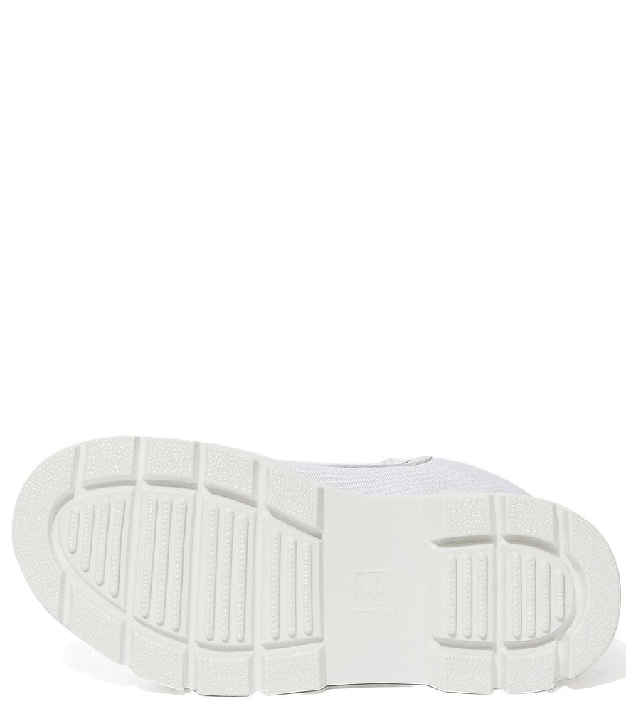 Dr. Martens Women's Combs Leather & Nylon Combat Boots