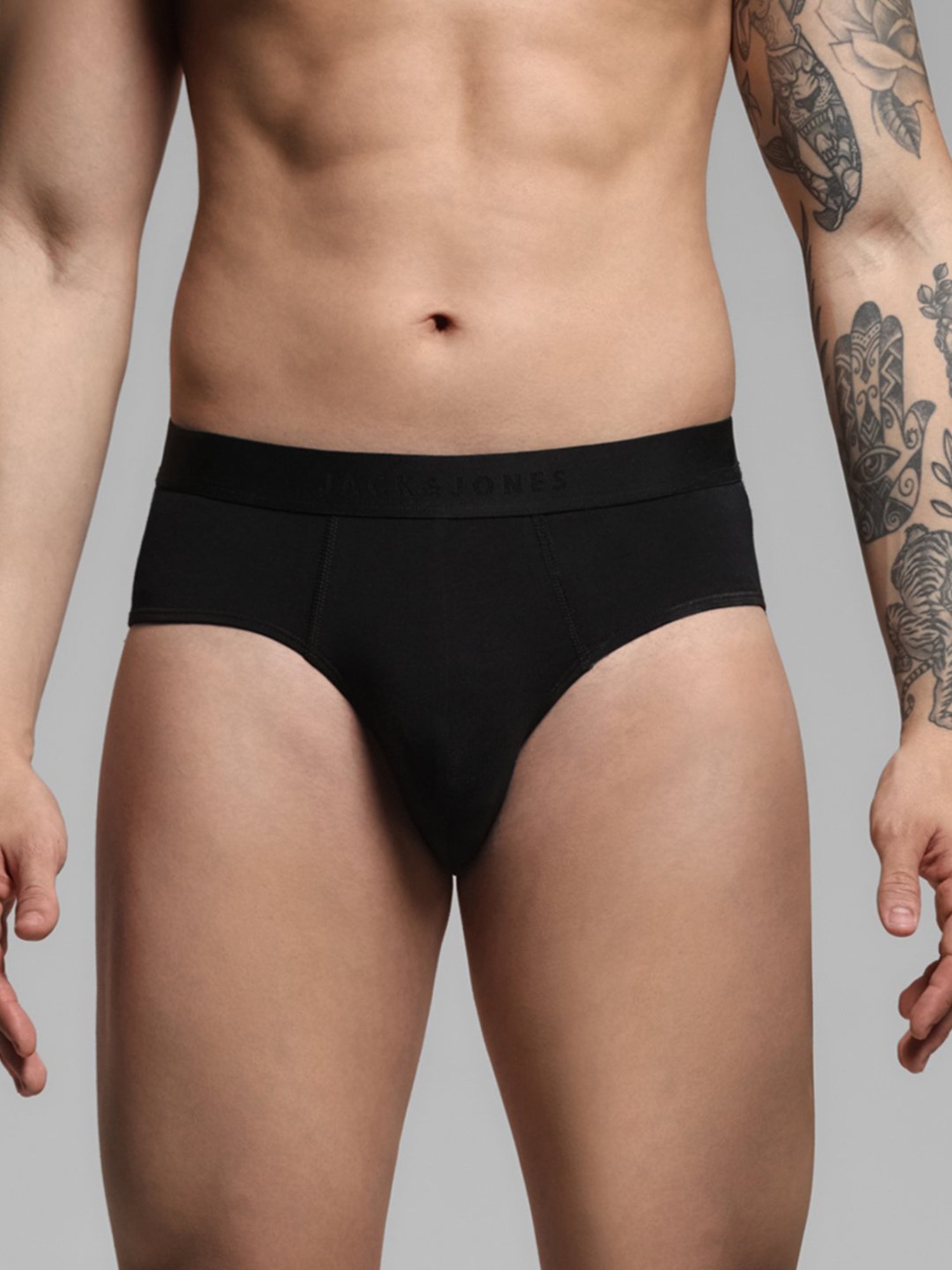 Jack & Jones Jet Black Briefs