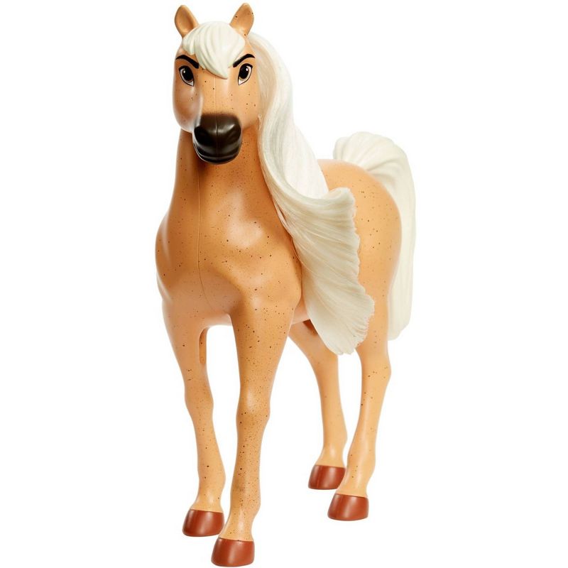 Spirit Untamed 8" Herd Horse, Moving Head, Palomino with Long Blonde Mane & Playful Stance
