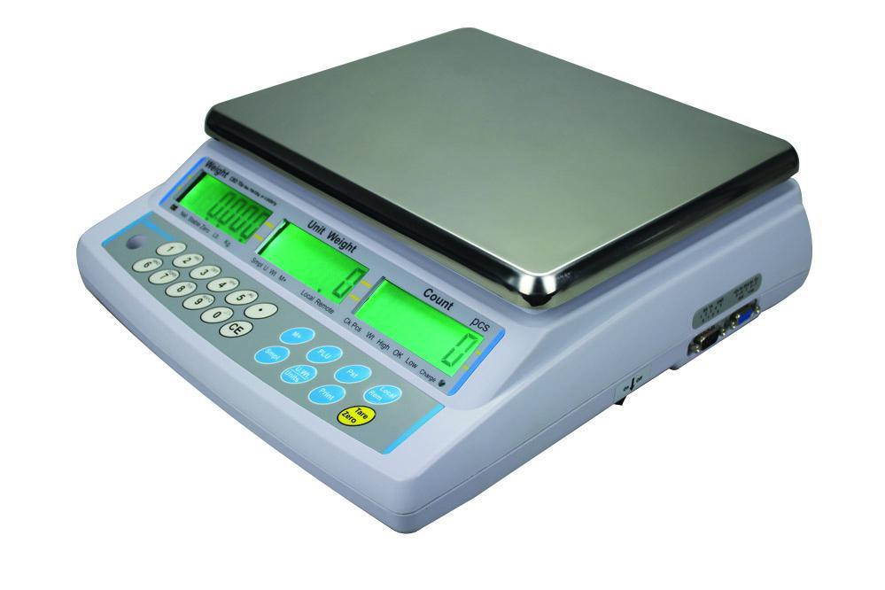 New 400lb Digital Shipping Scale 16.75" x 13.75" Platform Floor Bench