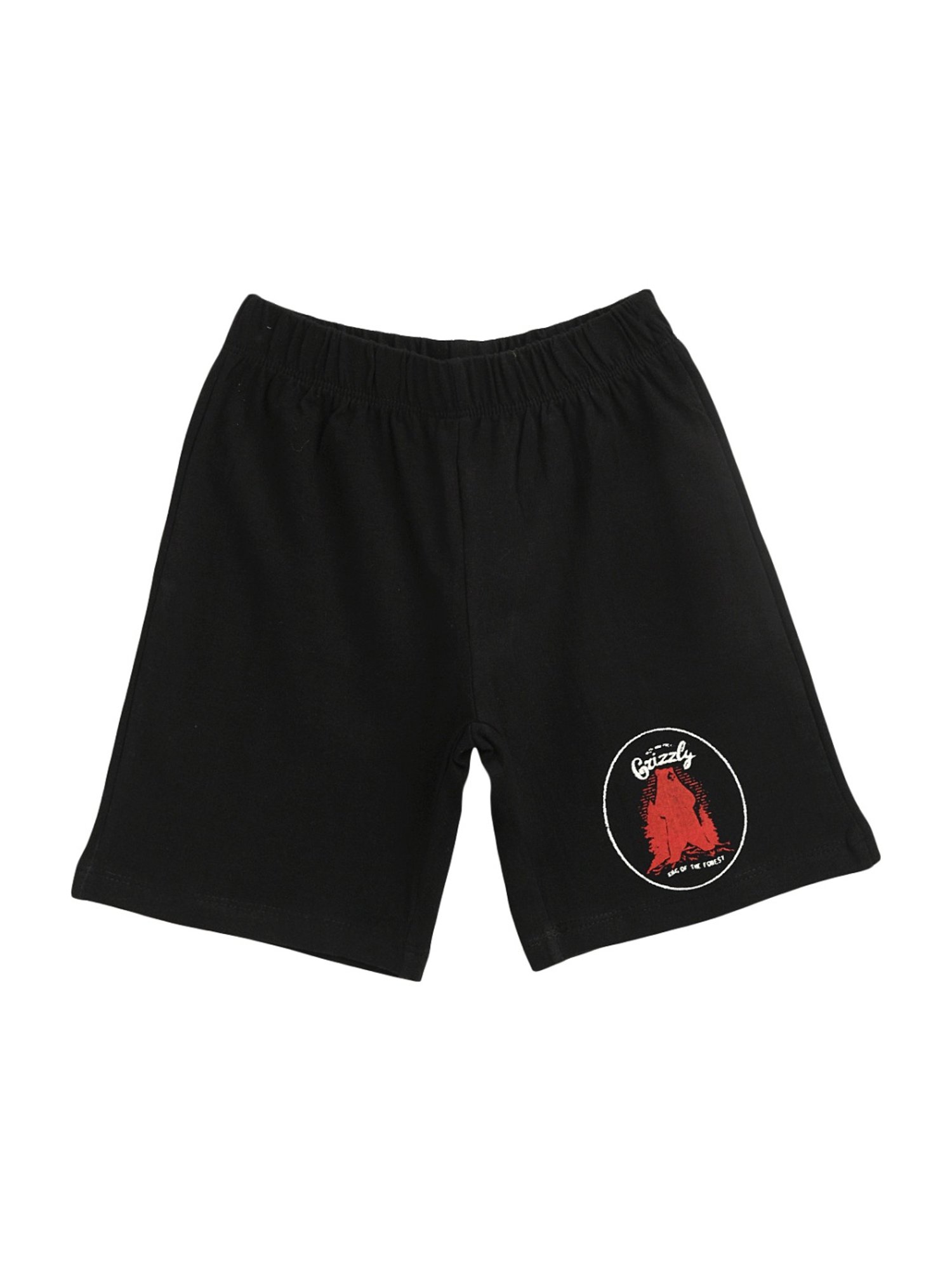 Kids Craft White Cotton Printed T-Shirt & Shorts