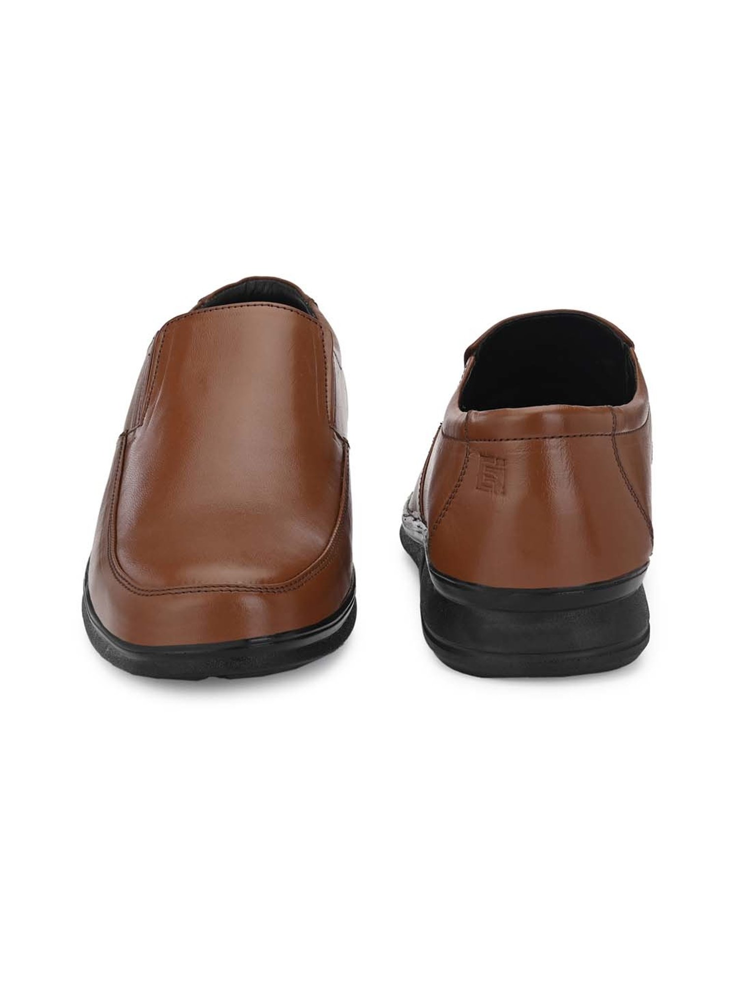 Eego Italy Men's Brown Formal Loafers