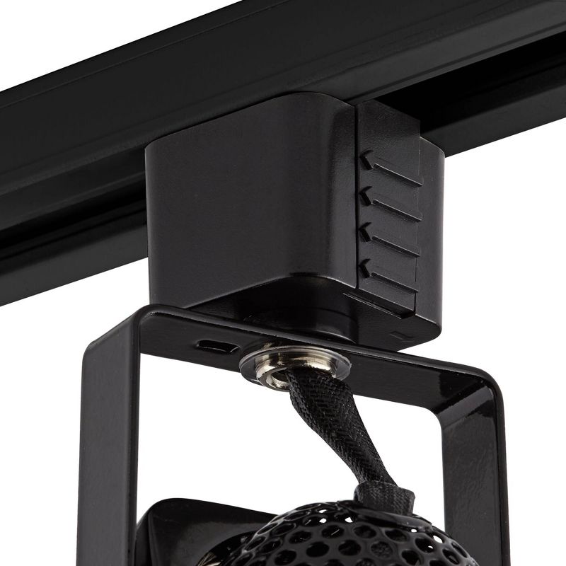 Pro Track Black Square 6.5 Watt LED Bullet Head for Juno Track System