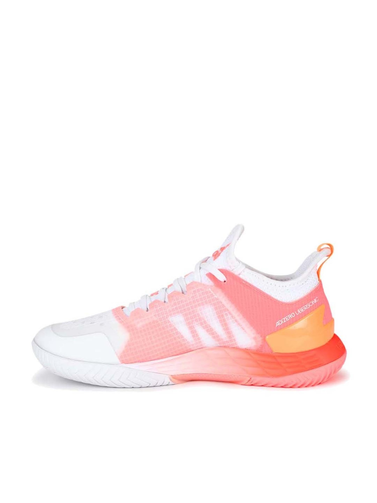 adidas Women's adizero ubersonic 4 White Tennis Shoes