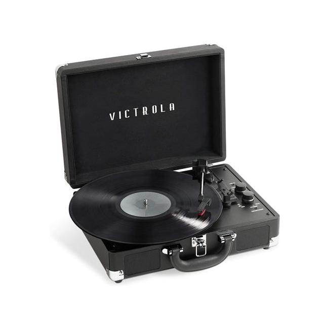 INNOVATIVE TECHNOLOGY INN-VSC-400SB-BLK JOURNEY+ RECORD PLAYER SUITCASE BT