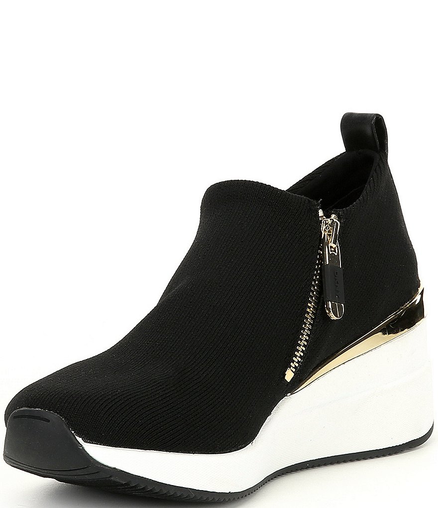 Dansko Shanda Waterproof Leather Wedge Slip Ons