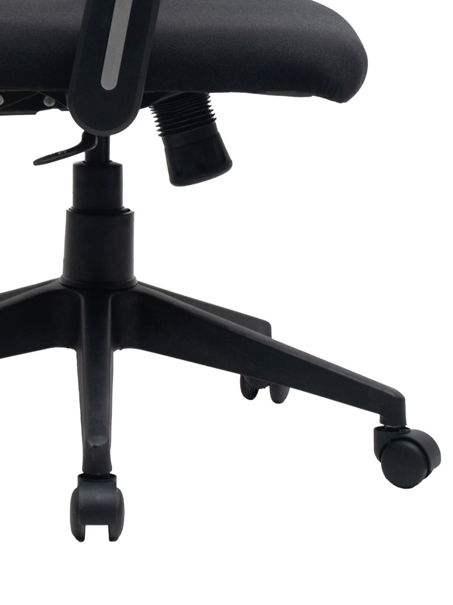 Durian Chaste Black Fabric Executive Chair