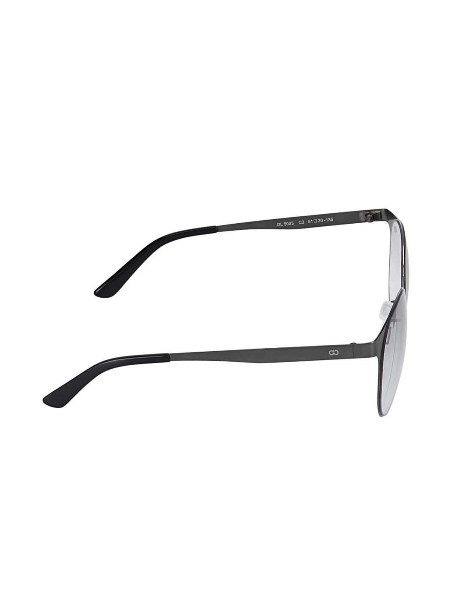 Gio Collection GL5033C03 Grey Round Sunglasses