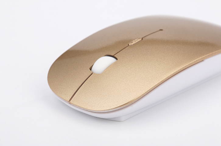 Wireless Ultra-thin Mini Fine Striped Bluetooth Sanding Mouse