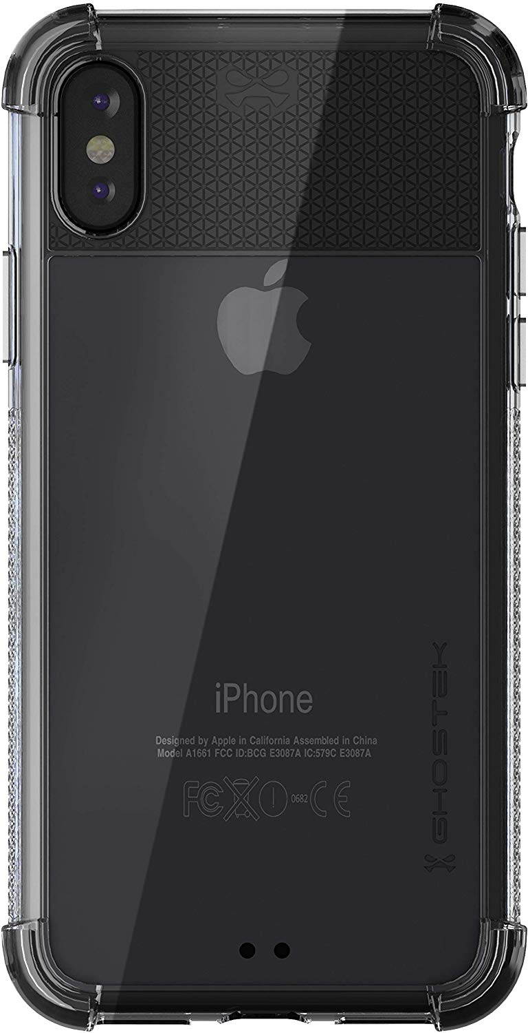 Moshi Vitros Clear Case for iPhone 11 - For Apple iPhone 11 Smartphone - Clear, Raven Black - High Gloss