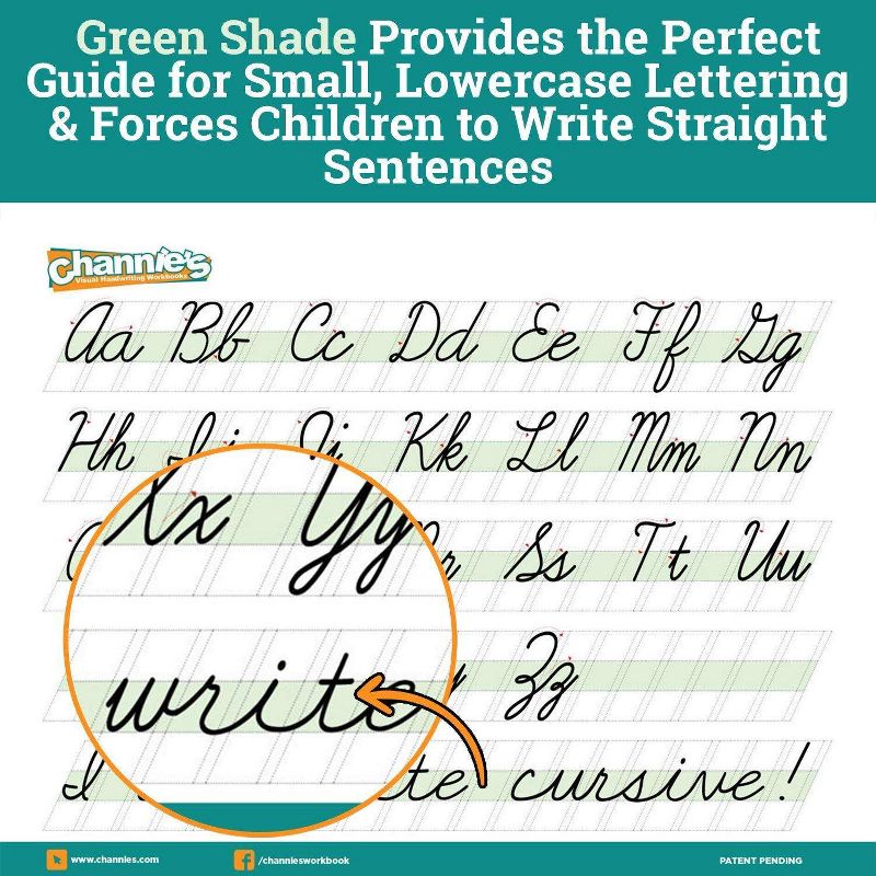 Channie's Easy Peasy Cursive Workbook