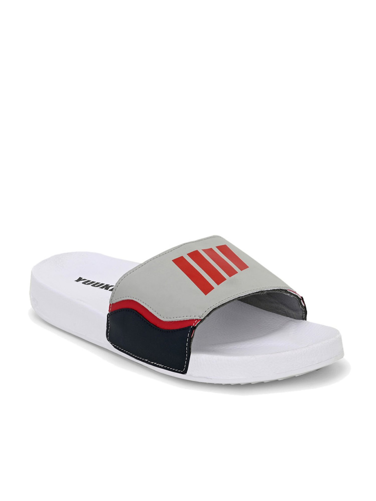 Yuuki Men's MIAMI 2 Grey Slides