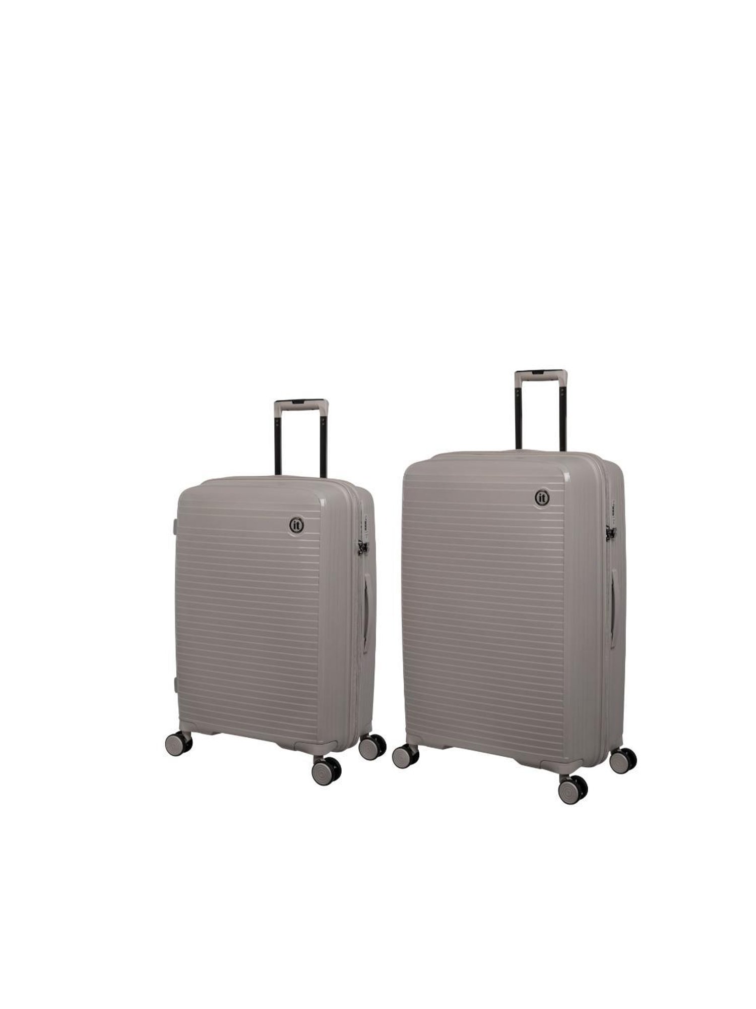it luggage Spontaneous Beige Combo-28 & 24 inches Expandable Hardsided Luggage Trolley with TSA Lock
