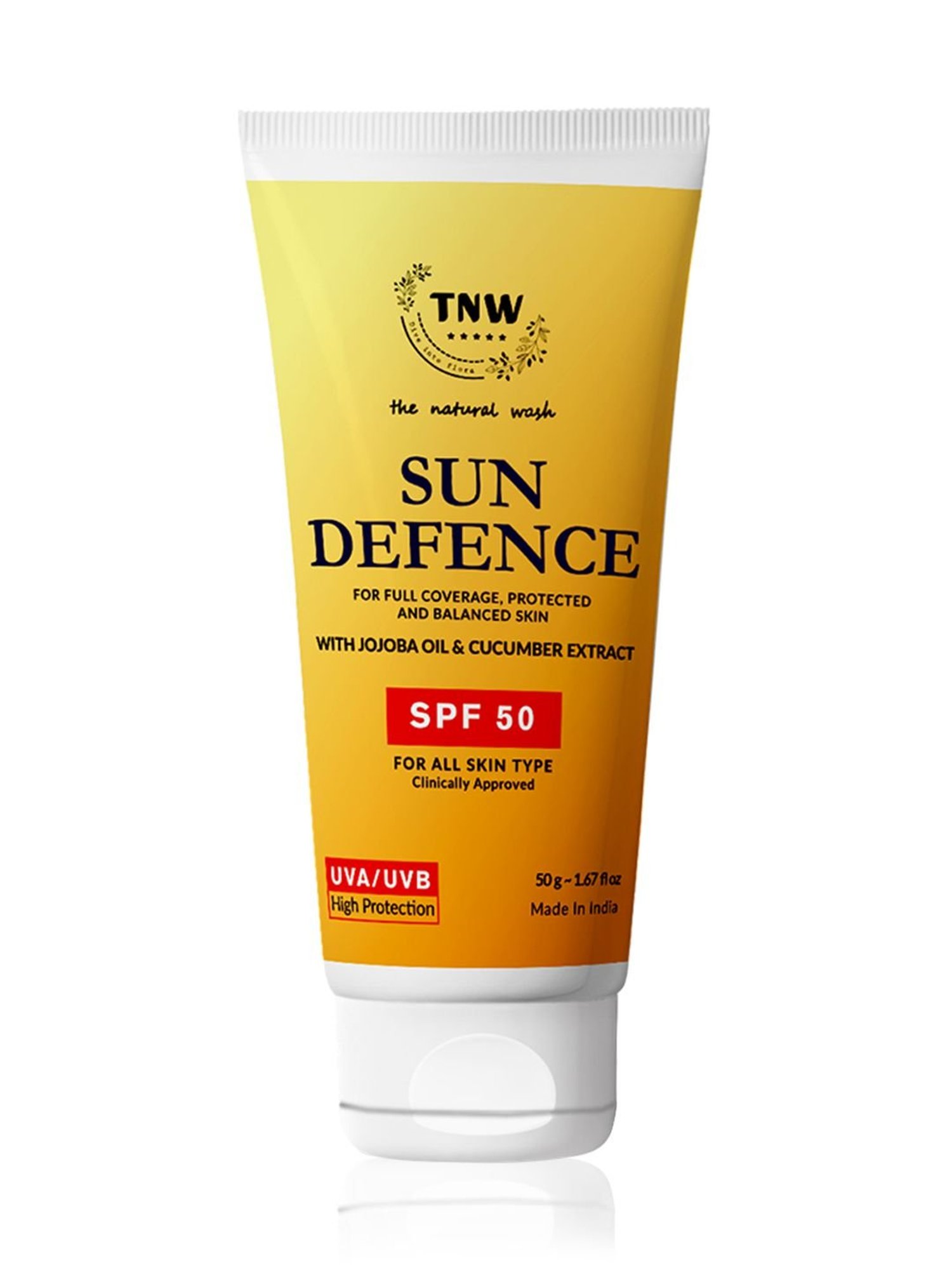 TNW The Natural Sun Defence SPF 50 Cream - 50 gm