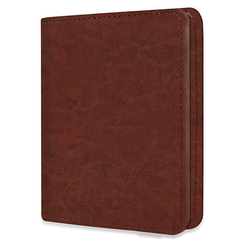 Mini Photo Album for 3Inch Film 104 Pockets Album for Fujifilm Instax Mini 11Mini 9Mini Link PrinterMini LiPlay Canon Ivy CLIQ Polaroid Kodak Instant Print Camera Vintage Brown