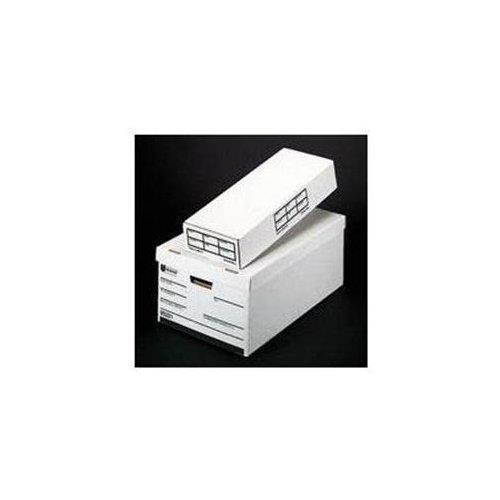 Universal Economy Storage Box Lift-Off Lid Letter/Legal. White 12/Ct 95223