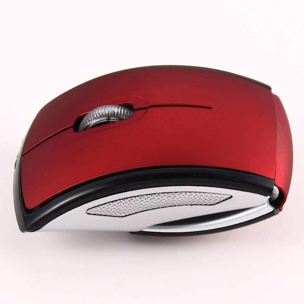 HXSJ Ergonomic Optical Office 2.4G Wireless Gaming Mouse Mice Adjustable 2400 DPI with 6 Buttons for Laptop PC Notebook Computer