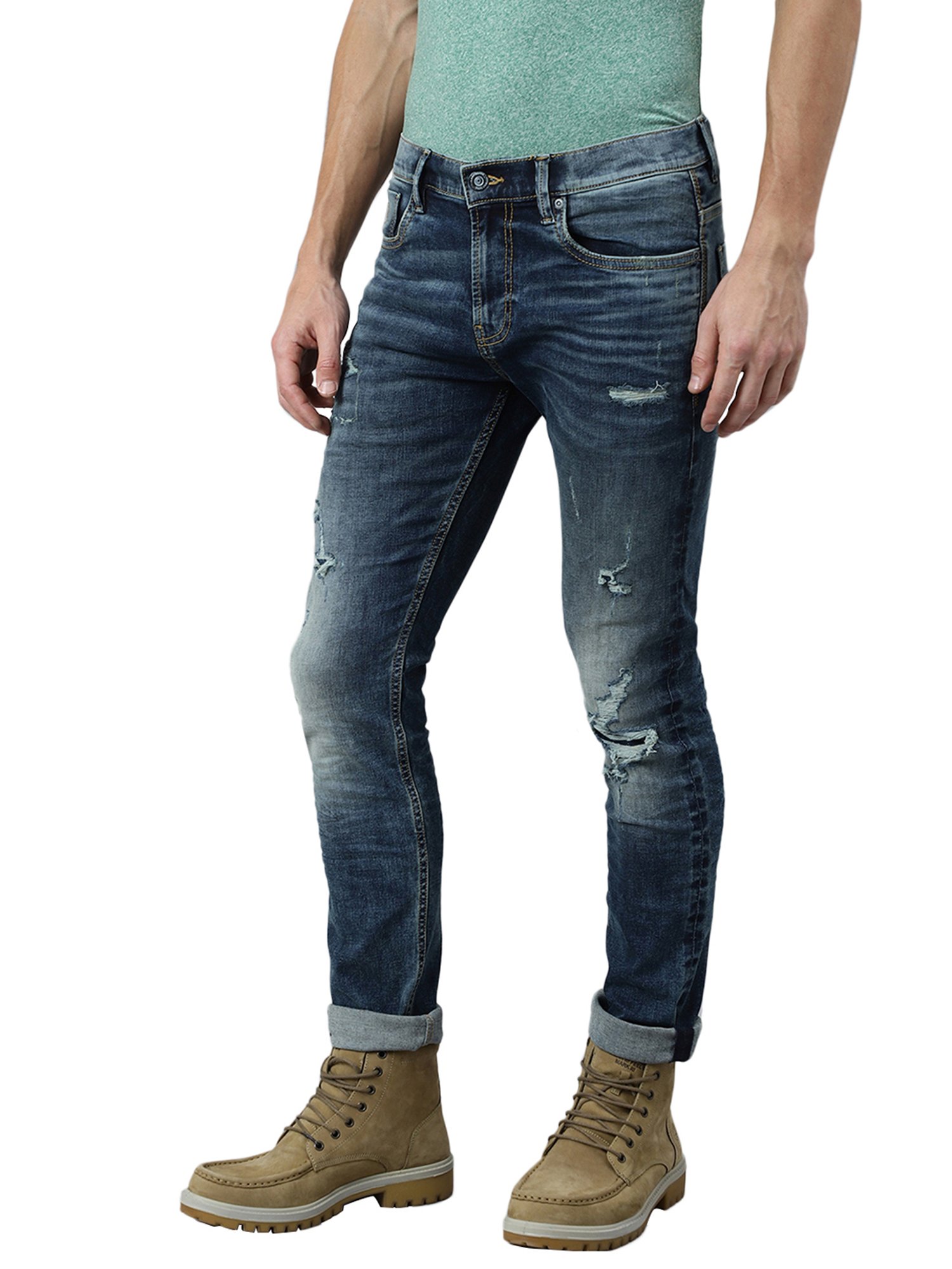 Woodland Blue Lightly Washed Jeans