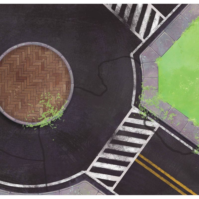Marvel Crisis Protocol Miniatures Game: Roundabout Knockout Game Mat
