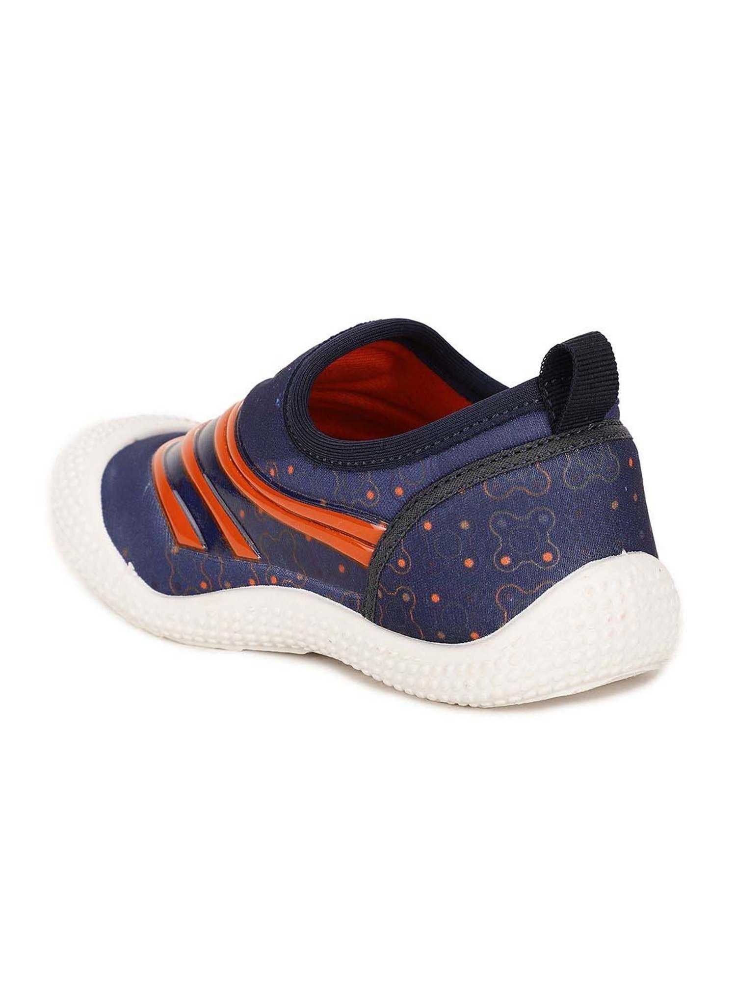 Bubblegummers by Bata Kids Blue & Orange Casual Slip-Ons
