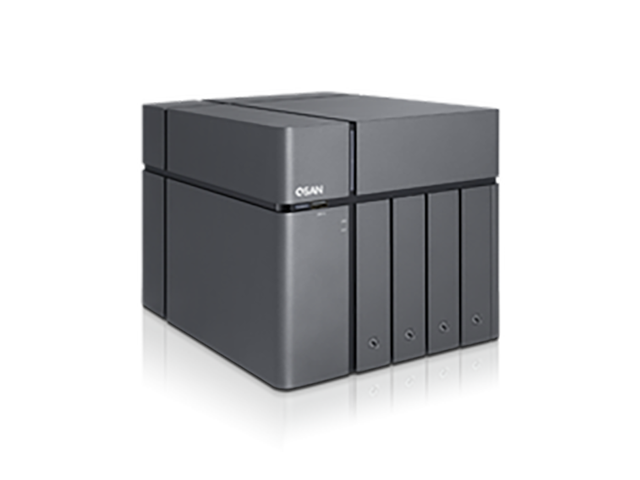 XCubeNAS XN5004T Tower 4Bay +2 Bay with Intel Celeron 2.9 GHz Dual-Core CPU, 8GB DDR4 RAM, USB LCD