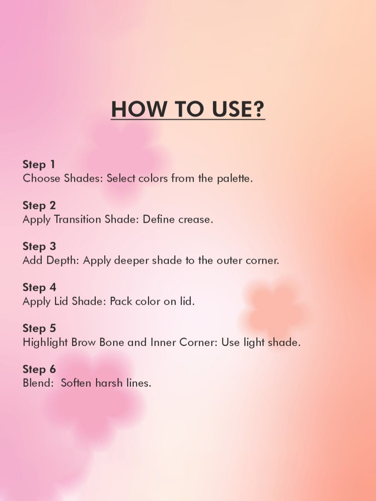 BH Cosmetics 7 Color Shadow Palette Citrine for November - 9 gm