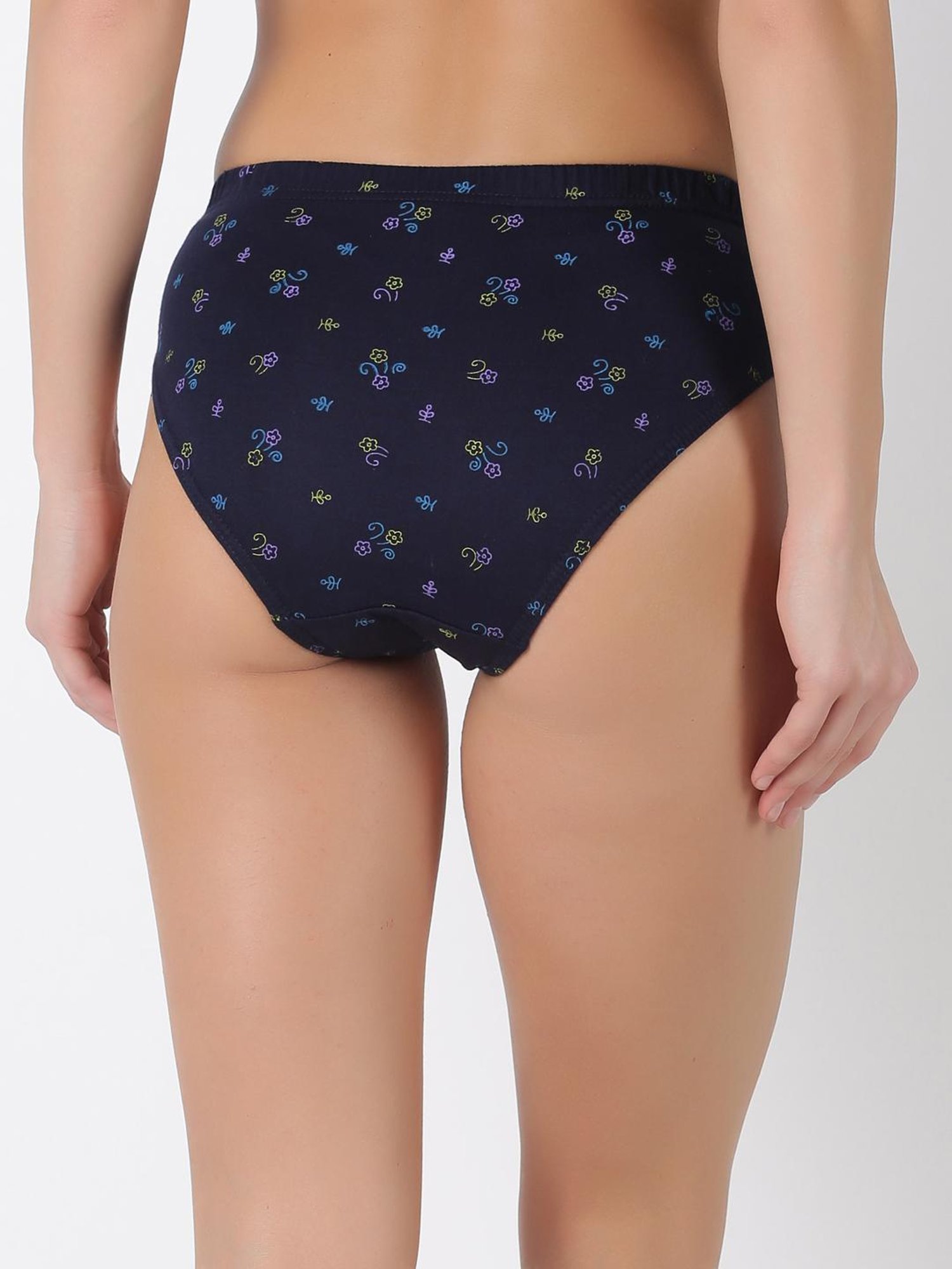 Dollar Missy Multicolor Printed Panty (Pack of 12)