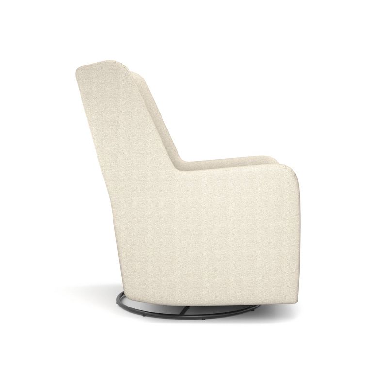 Babyletto Tuba Glider - Winter Gray Weave