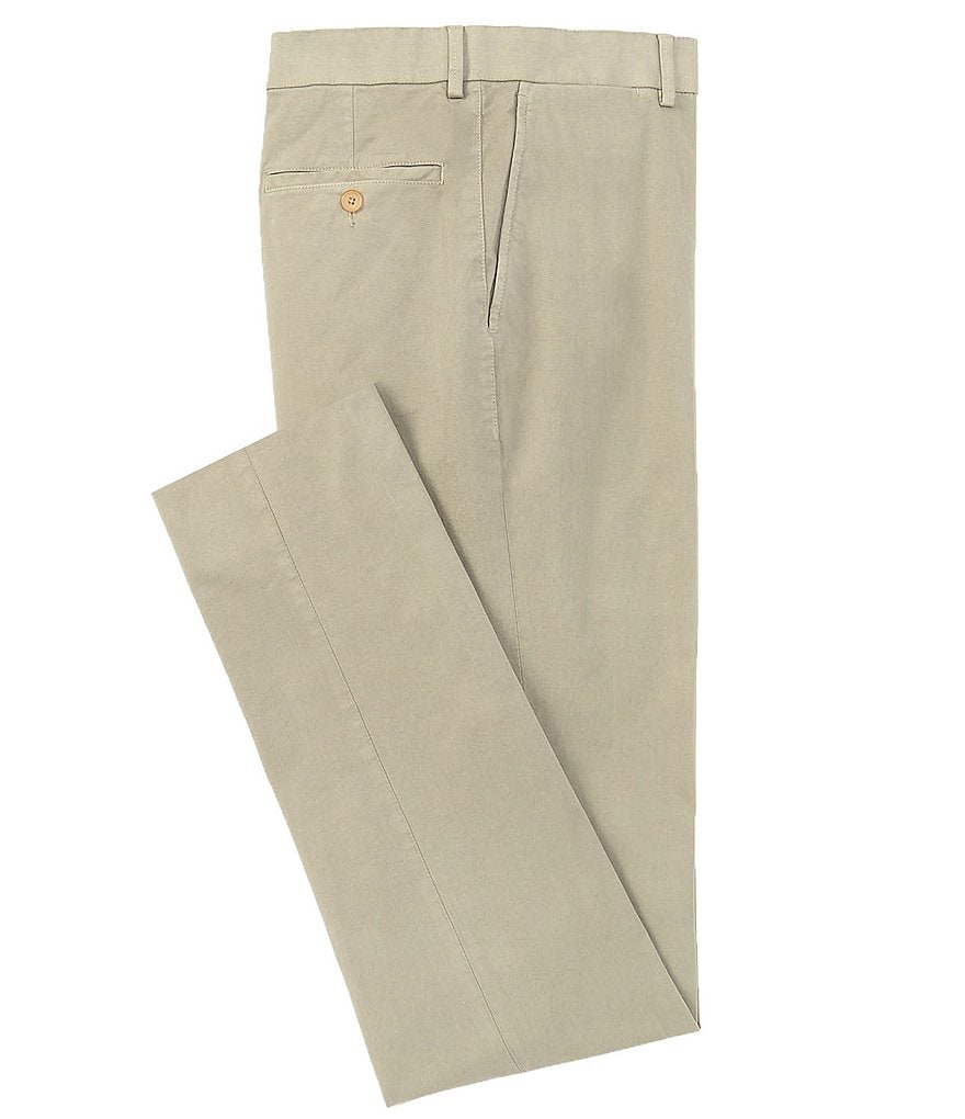 Hart Schaffner Marx Tailored Modern Fit Flat Front Solid Dress Pants