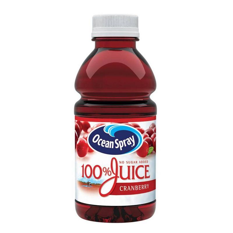 Ocean Spray 100% Cranberry - 6pk/10 fl oz Bottles