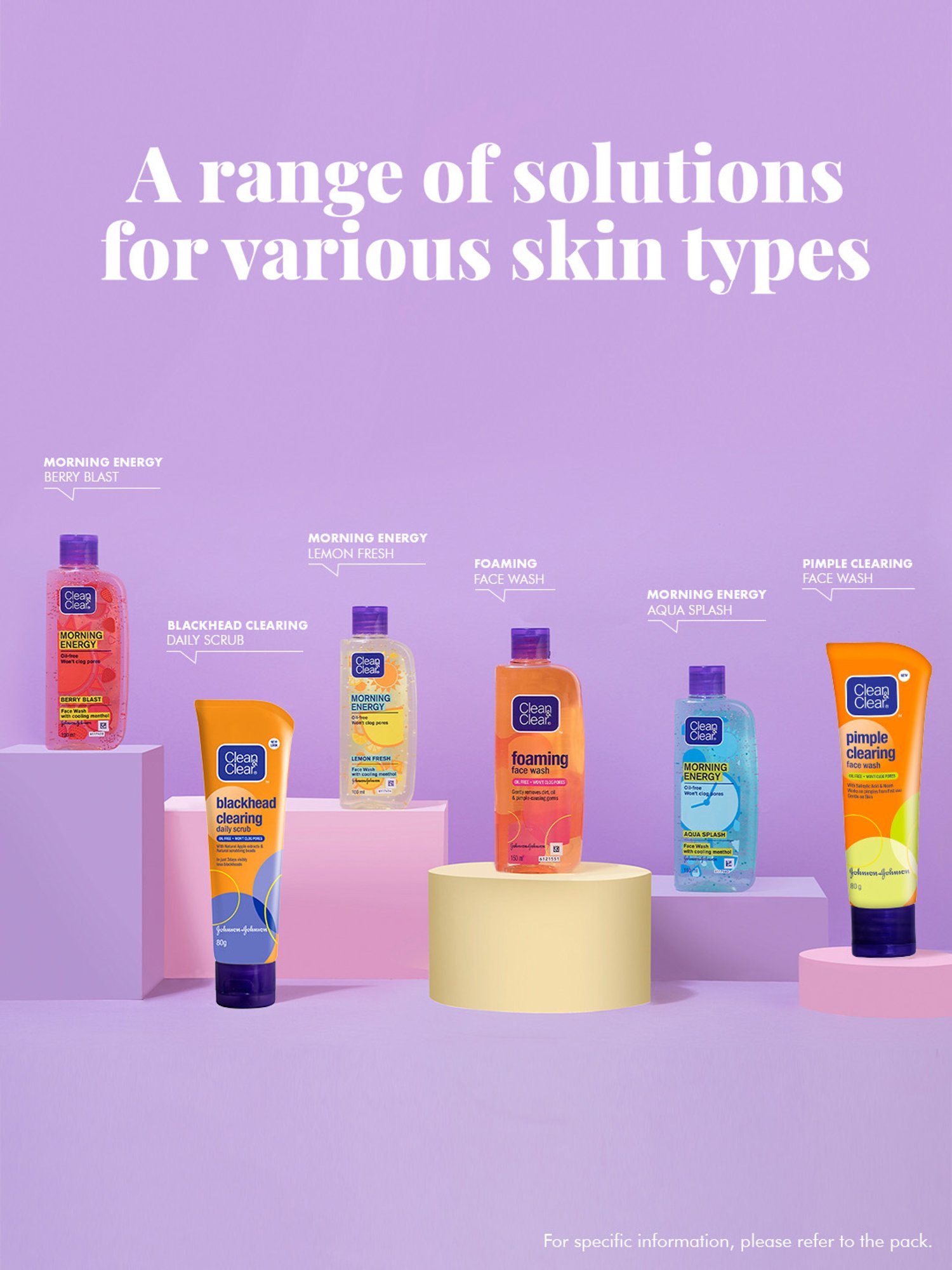 Clean & Clear Foaming Face Wash - 150 ml