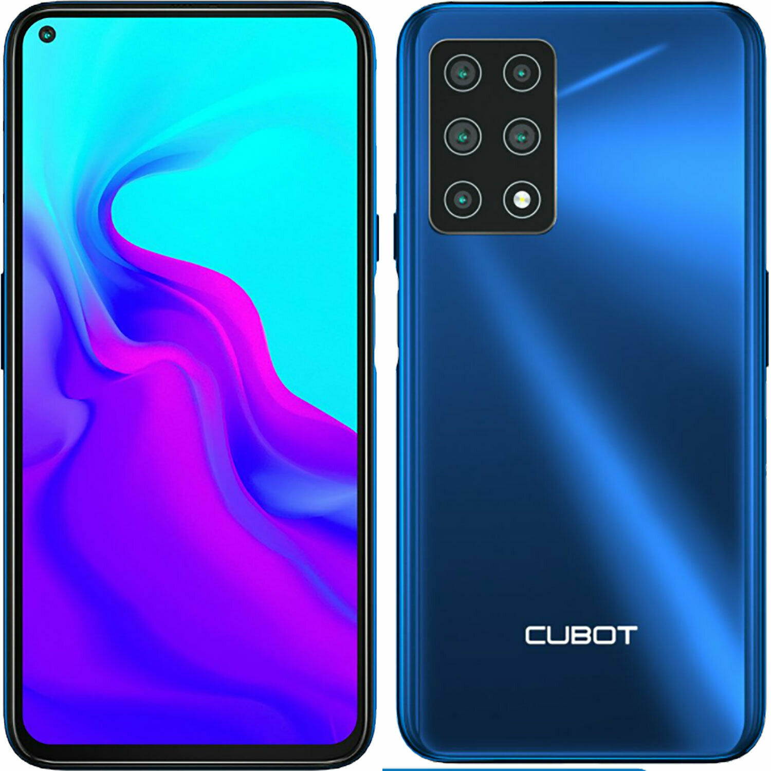 Cubot X30 Dual-SIM 128GB + 6GB RAM (GSM Only | No CDMA) Factory Unlocked 4G/LTE Smartphone (Black) - International Version