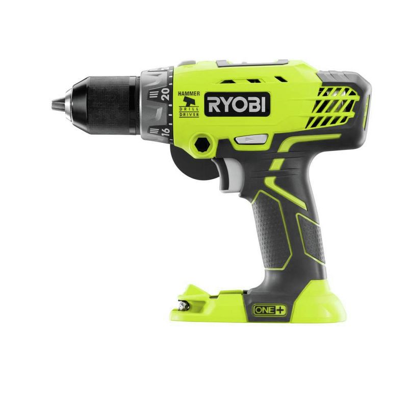 Ryobi ZRP214 18V ONE Plus Lithium-Ion 2-Speed 1/2 in.Cordless Hammer Drill (Tool Only)
