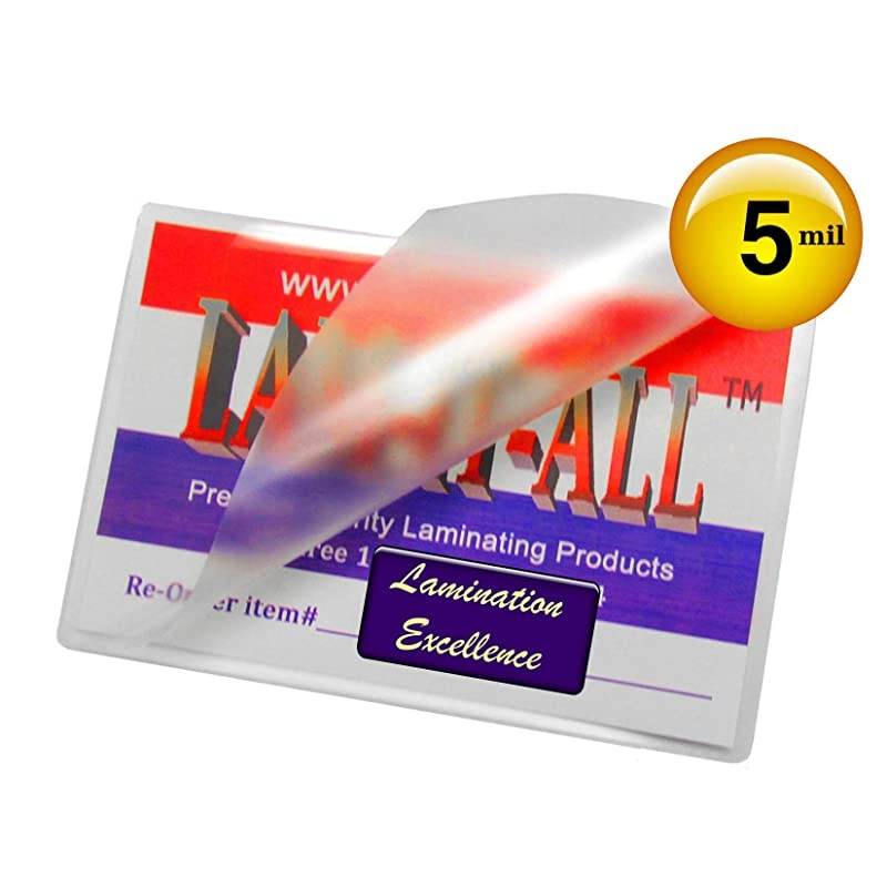 6 X 9 Laminating Pouches 5 Mil Hot Laminator Sleeves Pk of 100 by