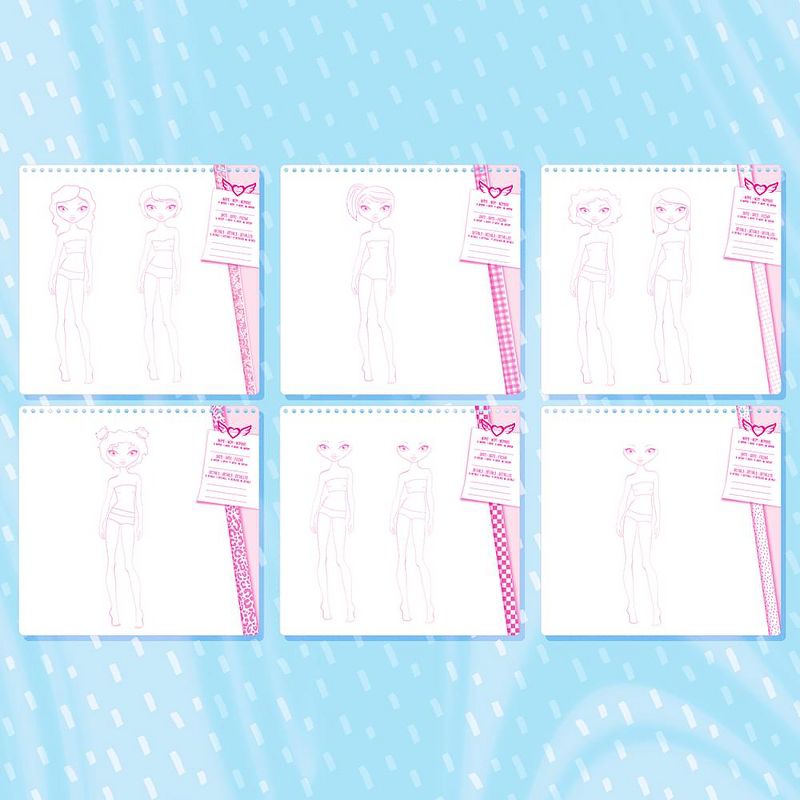 Fashion Angels Fashion Angels Fashion Design Sketch Portfolio Artist Set