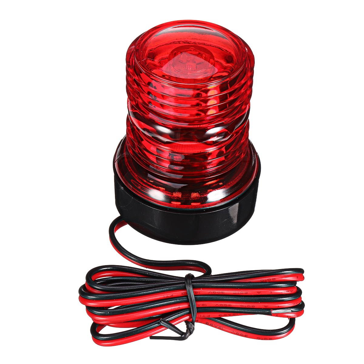 360&deg; LED Light Signal Lamp Navigation Light For Car/Truck/Boat/Trailer/Van  Red