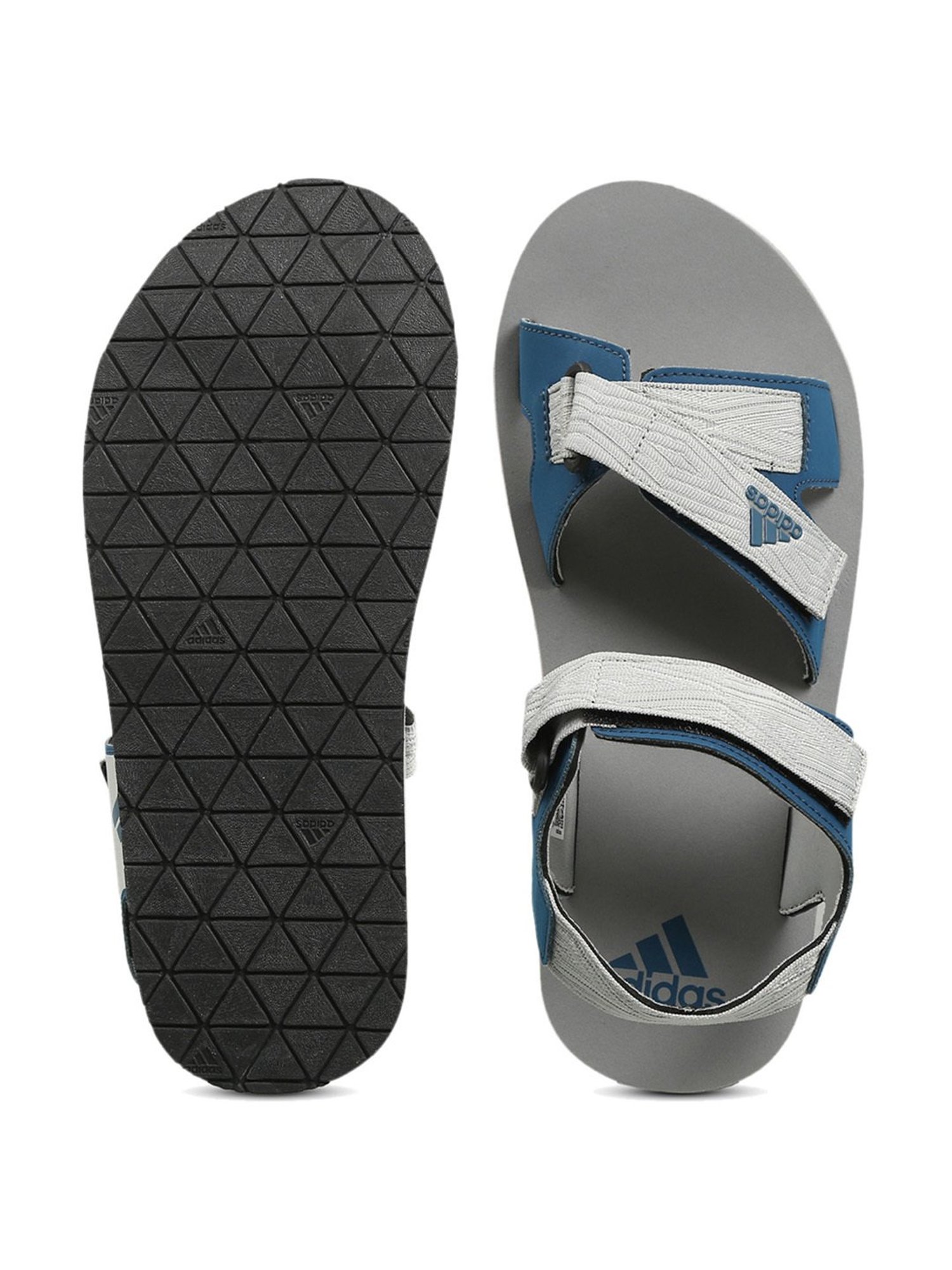 Adidas Men's LOW LI Stone Grey Floater Sandals