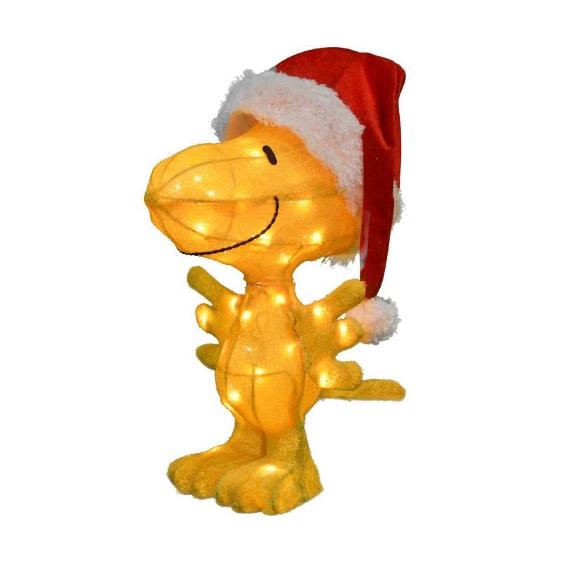 22" Peanuts 3D Led Pre-Lit Yard Art Ws In Hat