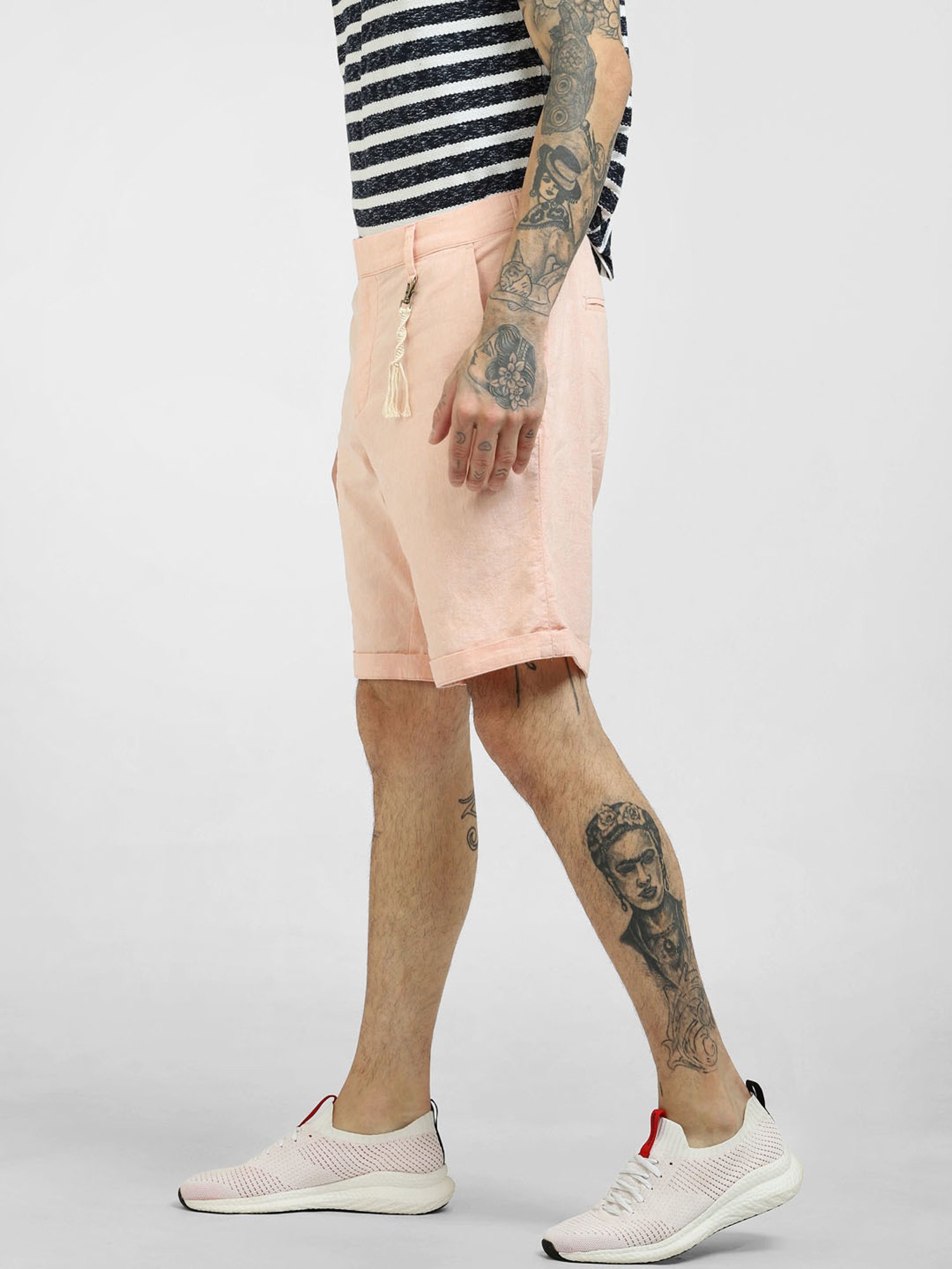 Jack & Jones Pink Regular Fit Shorts