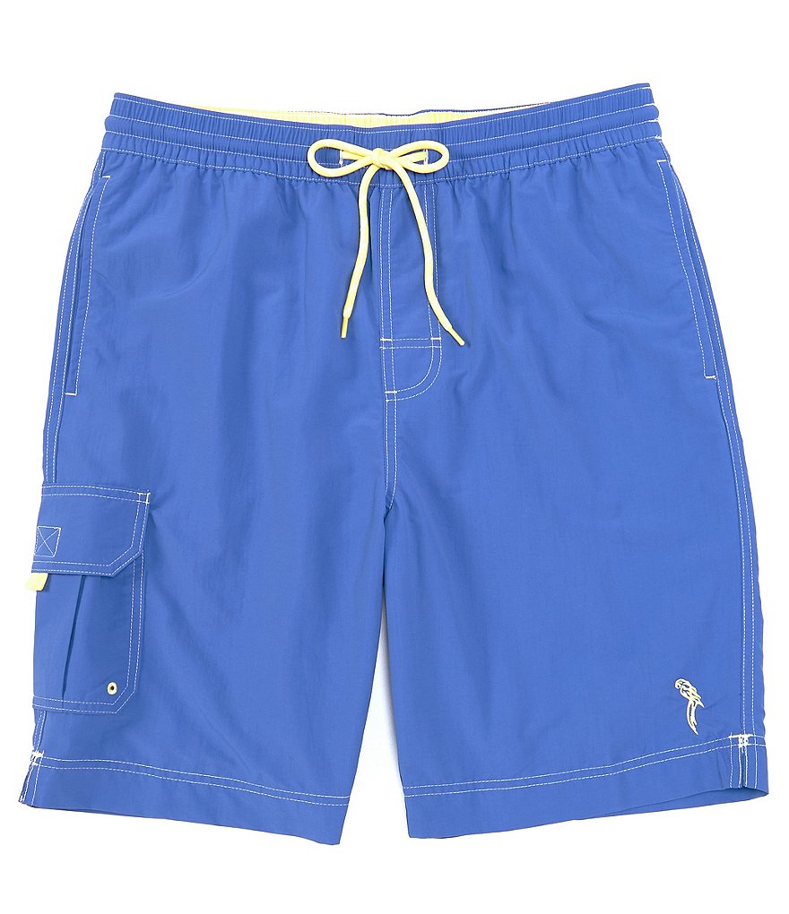 Tommy Bahama Baja Tails from the Sea 9#double; Inseam Board Trunks
