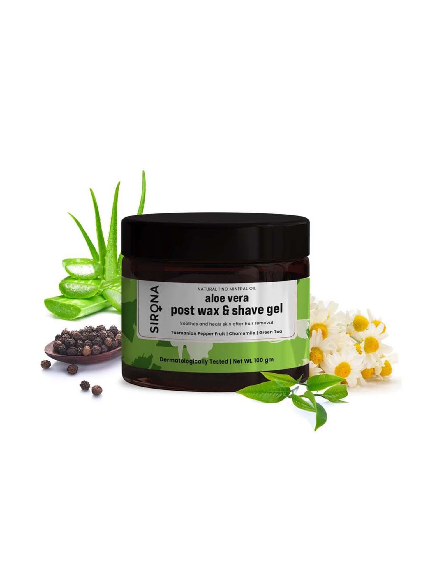 Earthraga Fresh & Moisturizing Mint Glacier After Shave Gel - 100 ml