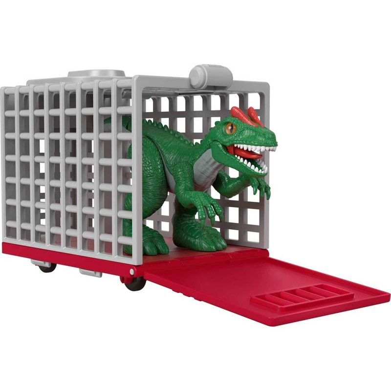 Fisher-Price Imaginext Jurassic World Camp Cretaceous Dinosaur Hauler & Yaz