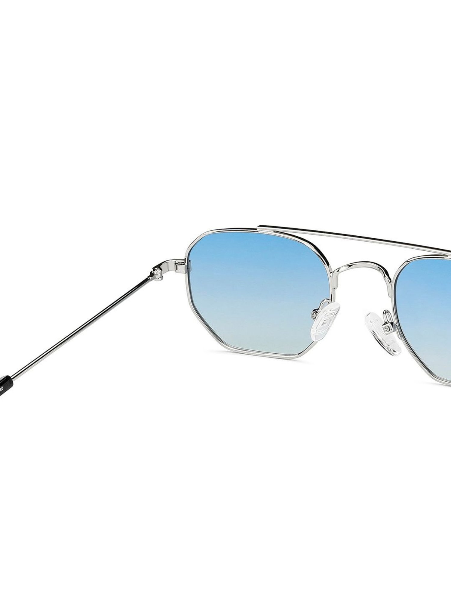 Vincent Chase by Lenskart VC S14077 Blue Polarized Geometric Sunglasses