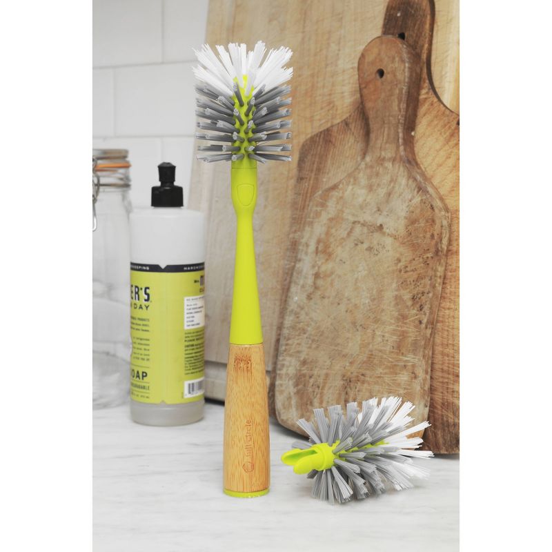 Full Circle Clean Reach Bottle Brush with Replaceable Head